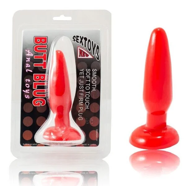 Baile - Plug Anale Piccolo Rosso 15 cm Baile - Plug Anale Piccolo Rosso 15 cm