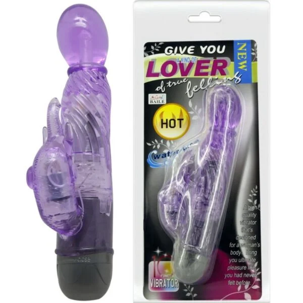 Baile - Regalati un Tipo di Vibratore Amante con Coniglio Lilla 10 Modalit 2
