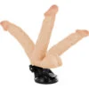 Basecock - Vibratore Articolabile Telecomando Naturale 20 cm -O- 4.5 cm 3