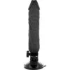 Basecock - Vibratore Realistico Telecomando Nero 20 cm -O- 4 cm 3