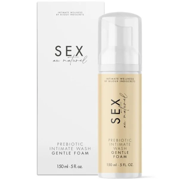 Bijoux Indiscrets - Sex Au Naturel Gel Intimo Prebiotico con Schiuma 150 ml Bijoux Indiscrets - Sex Au Naturel Gel Intimo Prebiotico con Schiuma 150 ml
