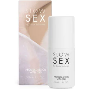 Bijoux Indiscrets - Slow Sex Olio da Massaggio Sessuale con CBD 30 ml