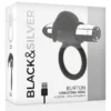 Black&Silver - Anello Ricaricabile Burton 10 Modalità di Vibrazione 3 Black&Silver - Anello Ricaricabile Burton 10 Modalità di Vibrazione 3