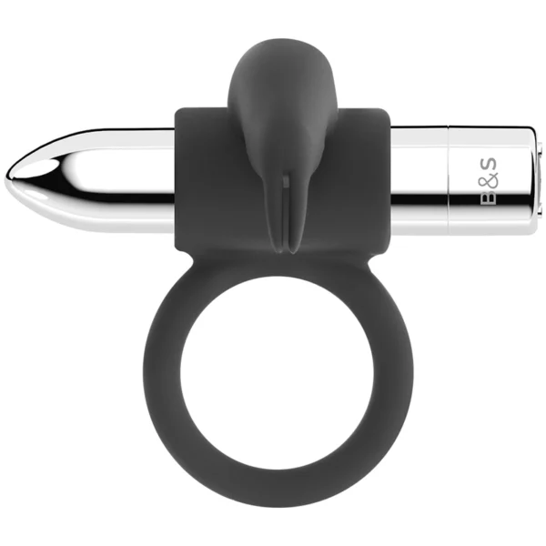 Black&Silver - Anello Ricaricabile Burton 10 Modalità di Vibrazione 6 Black&Silver - Anello Ricaricabile Burton 10 Modalità di Vibrazione 6