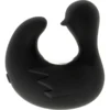 Black&Silver - Duckymania Ditale Ricaricabile Stimolante D'anatra in Silicone 4