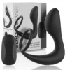 Black&Silver - Massaggiatore Anale con Telecomando Ricaricabile in Silicone Nero