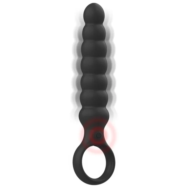 Black&Silver - Potente Dilatatore Anale in Silicone Bob 3