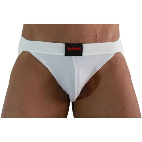 Burn - 007 Jock Lycra Bianco L