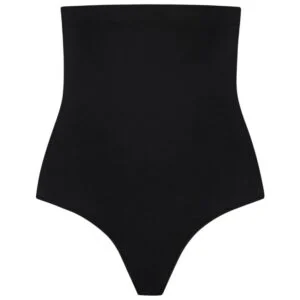 Bye-Bra - Perizoma a Vita Alta senza Cuciture, Morbido al Tatto, Nero, Taglia XXL Bye-Bra - Perizoma a Vita Alta senza Cuciture, Morbido al Tatto, Nero, Taglia XXL
