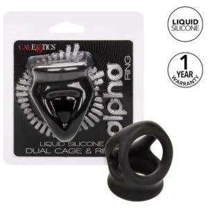 Calexotics - Alpha Anello Dual Cage Nero