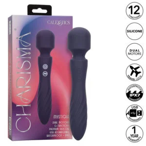 Calexotics - Charisma Mystique Massaggiatore Doppio Motore 12 Funzioni 20,5 cm X 4,5 cm Viola Calexotics - Charisma Mystique Massaggiatore Doppio Motore 12 Funzioni 20,5 cm X 4,5 cm Viola