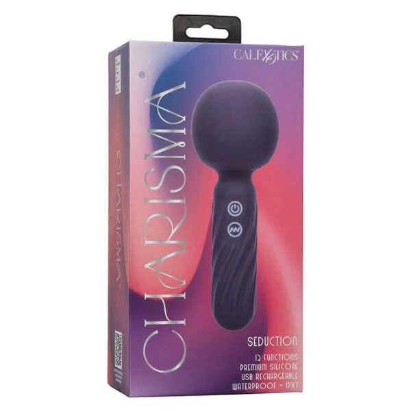 Calexotics - Charisma Seduction Massaggiatore 12 Funzioni 17,75 cm X 6,25 cm Viola 9