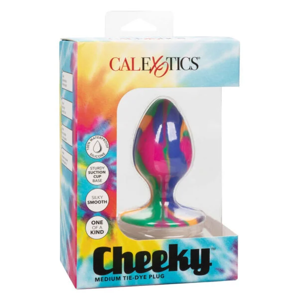 Calexotics - Cheeky Medio Tie-Dye Plug Anale 2 Calexotics - Cheeky Medio Tie-Dye Plug Anale 2