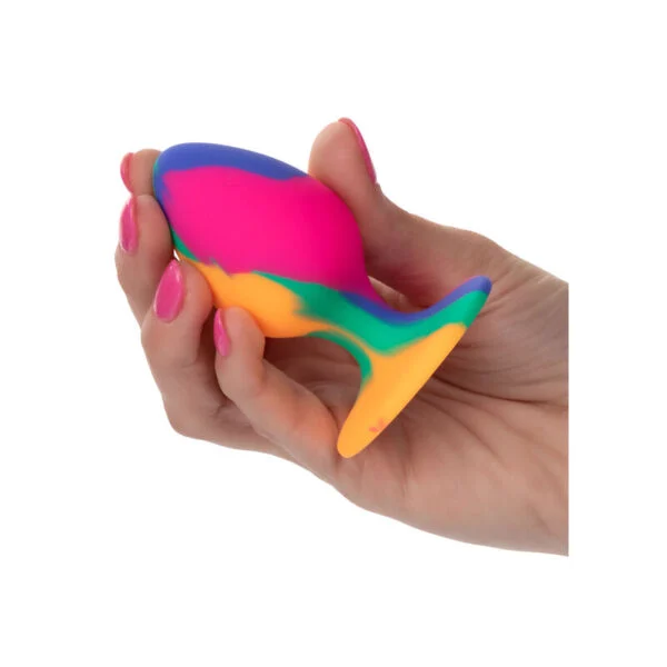 Calexotics - Cheeky Medio Tie-Dye Plug Anale 4 Calexotics - Cheeky Medio Tie-Dye Plug Anale 4