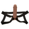 Calexotics - Estensione Reale Performance Maxx con Imbracatura in Pelle Marrone 9 Calexotics - Estensione Reale Performance Maxx con Imbracatura in Pelle Marrone 9