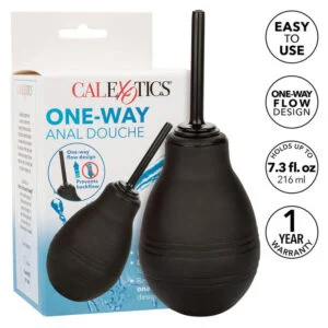 Calexotics - One Way Doccia Anale Nera Calexotics - One Way Doccia Anale Nera