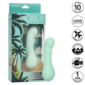 Calexotics - Pacifica Bora Bora Stimolatore Punto G 10 Vibrazioni Aqua