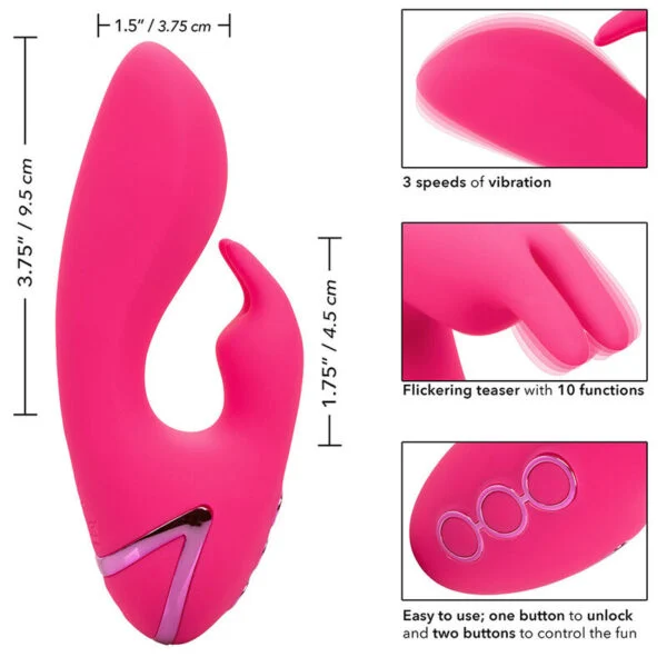 Calexotics - So. Vibratore Cal Sunshine Rabbit Fucsia di California Dreaming 9