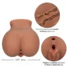 Calexotics - The Roller Babe Doppio Masturbatore Realistico Flesh 8