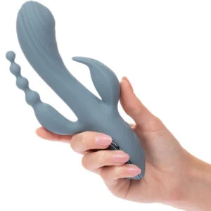 Calexotics - Vibratore Triple Ecstasy Grigio
