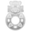 Casual Love - 26 Anello Vibratore Coniglietto Trasparente 2