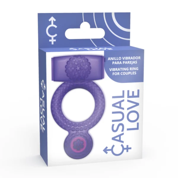 Casual Love - Anello Double Pleasure Lilla 4 Casual Love - Anello Double Pleasure Lilla 4
