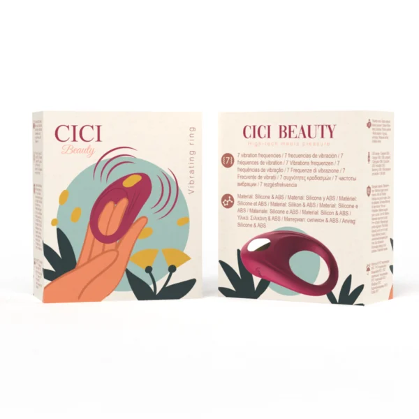 Cici Beauty - Anello Vibrante in Silicone Premium 8