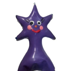 Condomerie - Preservativi Novità Dipinti a Mano Happy Star XL Condomerie - Preservativi Novità Dipinti a Mano Happy Star XL