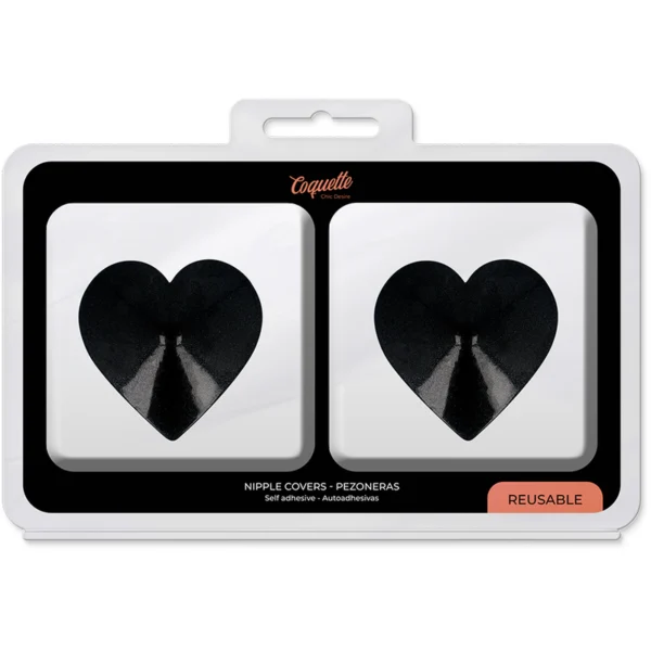Coquette Chic Desire - Copri Capezzoli Black Hearts 5 Coquette Chic Desire - Copri Capezzoli Black Hearts 5