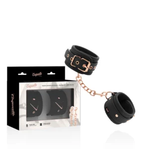 Coquette Chic Desire - Manette in Pelle Fantasia Vegana con Fodera in Noprene