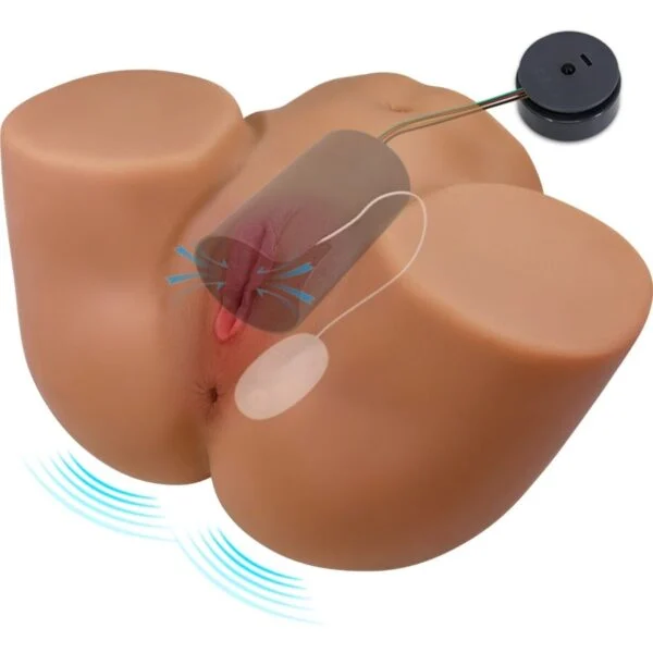 Crazy Bull - Sophia Vibratore e Succhiatore Realistico per Polso Femminile con Suono 5,5 Kg 4