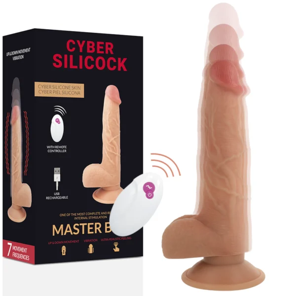 Cyber Silicock - Telecomando Realistic Master Ben 23.88 cm -O- 4.3 cm Cyber Silicock - Telecomando Realistic Master Ben 23.88 cm -O- 4.3 cm
