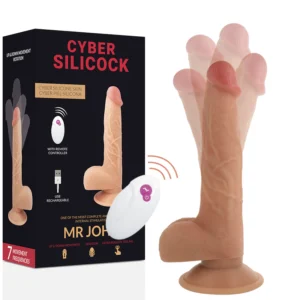 Cyber Silicock - Telecomando Realistico Mr John 23.88 cm -O- 4.3 cm Cyber Silicock - Telecomando Realistico Mr John 23.88 cm -O- 4.3 cm