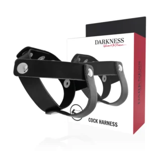 Darkness - Anello in Pelle per Pene e Testicoli Darkness - Anello in Pelle per Pene e Testicoli