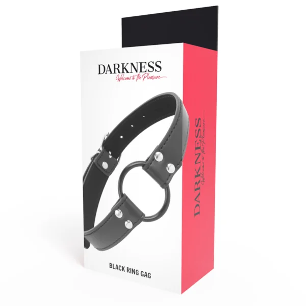 Darkness - Bavaglio con Anello Diametro 3,6 cm 4