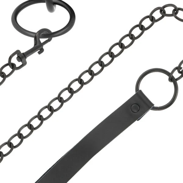 Darkness - Collana Nera con Catena 4