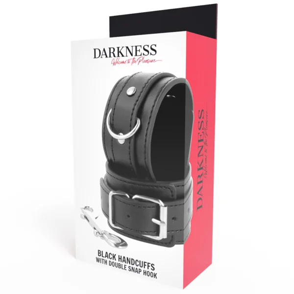 Darkness - Manette Nere Regolabili con Doppio Nastro di Rinforzo 6