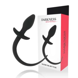 Darkness - Plug Anale 28 cm in Silicone Nero