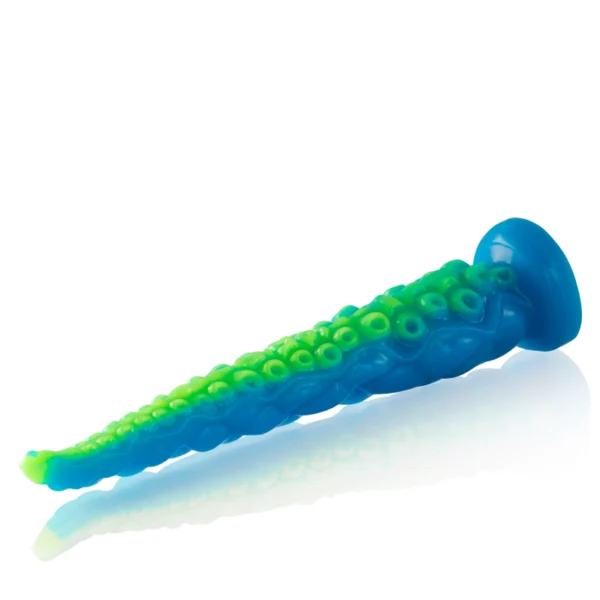 Epic - Scylla Dildo con Tentacoli Sottili Fluorescenti, Taglia Grande 7