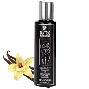 Eros-Art - Olio da Massaggio Tantrico Naturale e Vaniglia Afrodisiaca 100 ml
