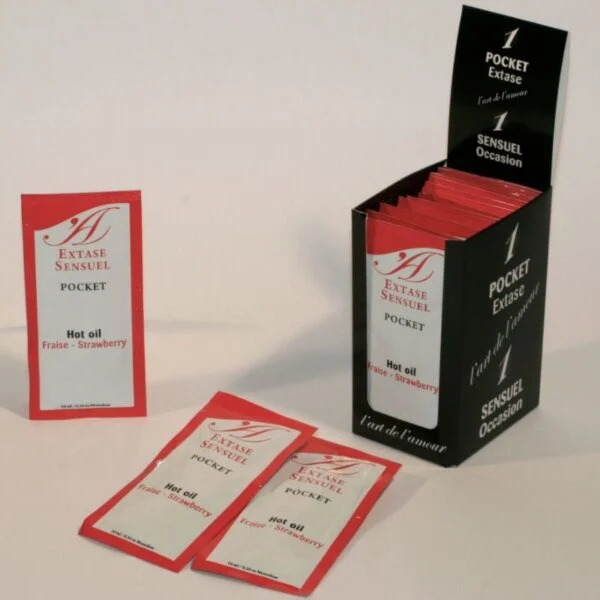 Extase Sensual - Olio Stimolante alla Fragola 10 ml 2