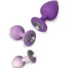 Fantasy For Her - Set di Plug Anali Viola 2 Fantasy For Her - Set di Plug Anali Viola 2