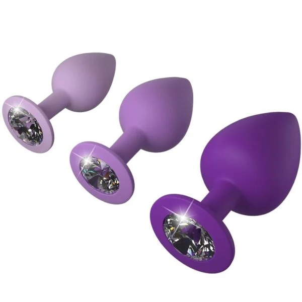 Fantasy For Her - Set di Plug Anali Viola 3 Fantasy For Her - Set di Plug Anali Viola 3
