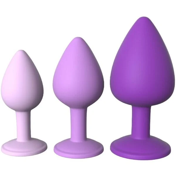 Fantasy For Her - Set di Plug Anali Viola Fantasy For Her - Set di Plug Anali Viola