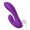 Fantasy For Her - Vibratore Doppio Punto per L'amante Segreto, Clitoride Ricaricabile, Viola 2