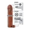 Fantasy X- Tensions - Perfect 2 Extension Cinturino a Sfera Marrone 3