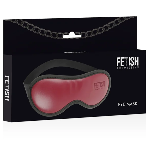 Fetish Submissive Dark Room - Maschera Vegana in Pelle con Fodera in Neoprene 4 Fetish Submissive Dark Room - Maschera Vegana in Pelle con Fodera in Neoprene 4