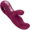 Fun Factory - Vibratore Miss Bi Rabbit Rosso Vino Fun Factory - Vibratore Miss Bi Rabbit Rosso Vino