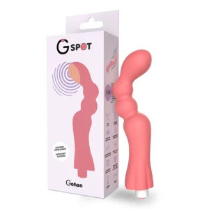 G-Spot - Vibratore Gohan G-Spot Rosso Chiaro