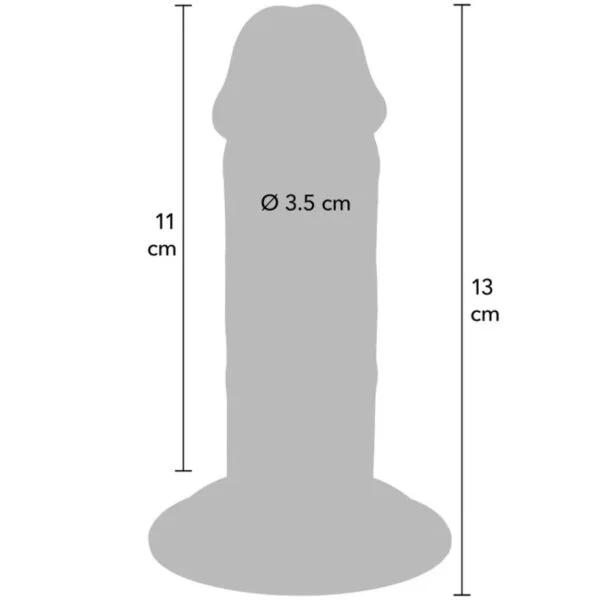 Get Real - Dong Deluxe in TPE a Doppia Densità 13 cm 4